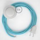 Wiring Pedestal, RM17 Baby Blue Rayon 3 m. Choose the colour of the switch and plug.