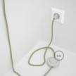 Wiring Pedestal, RN01 Neutral Natural Linen 3 m. Choose the colour of the switch and plug.