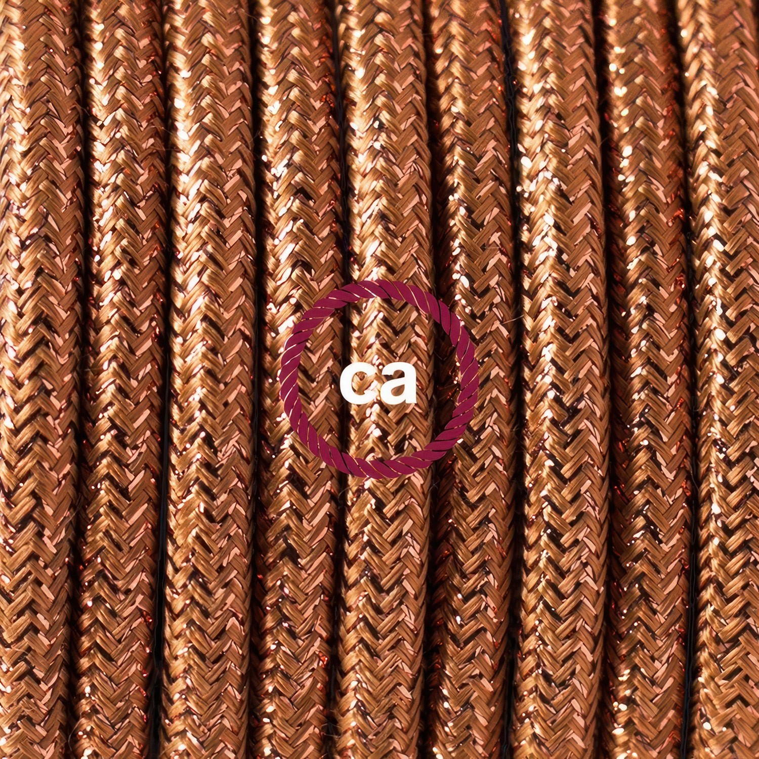 Wiring Pedestal, RL22 Sparkly Copper Rayon 3 m.