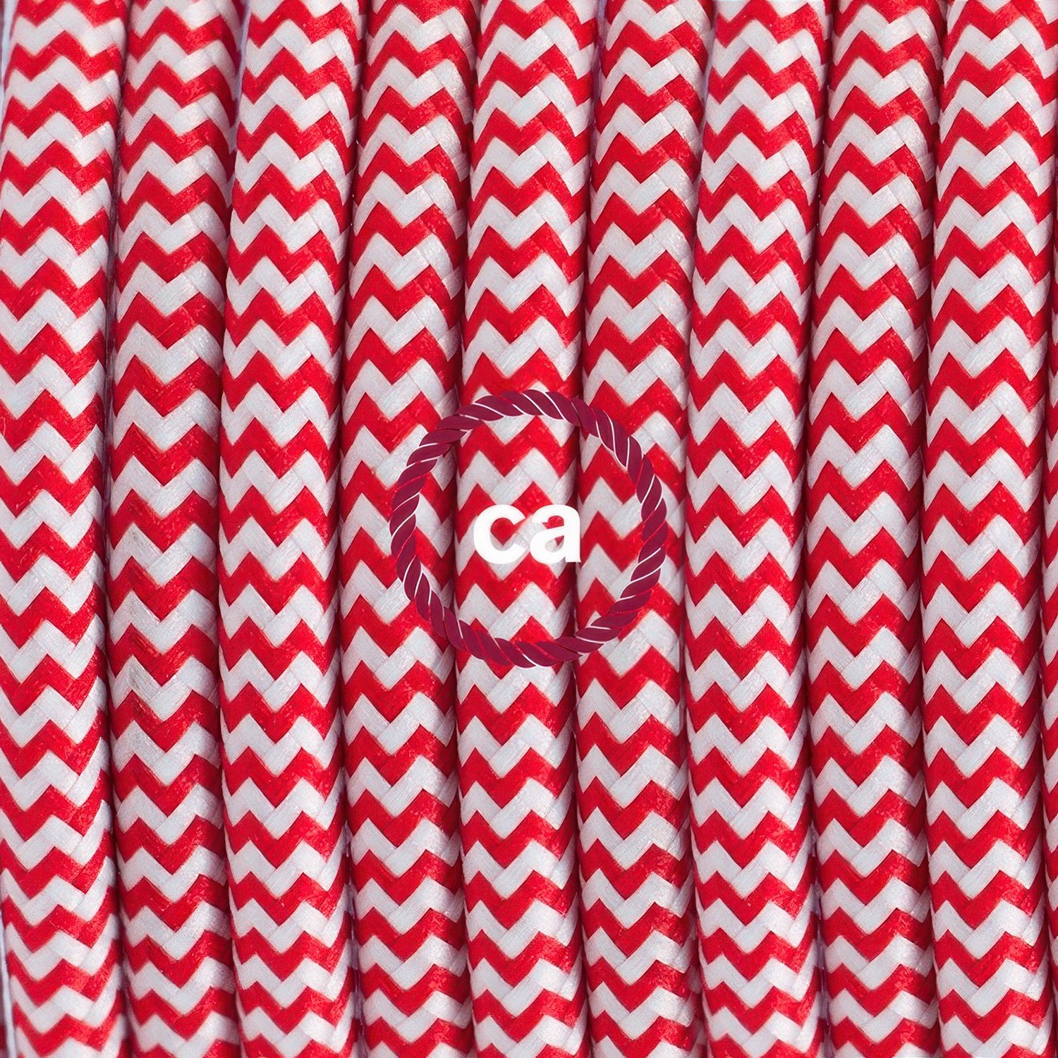 Wiring Pedestal, RZ09 Red ZigZag Rayon 3 m.