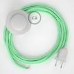 Wiring Pedestal, RC34 Milk and Mint Cotton 3 m. Choose the colour of the switch and plug.