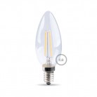 LED Light Bulb Olive 4W 440Lm E14 Clear