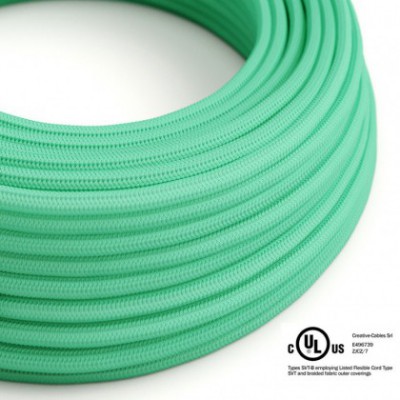 Cable eléctrico redondo en bobina de 45.72 mts (150 pies) RH69 Efecto Seda Ópalo - Homologado UL