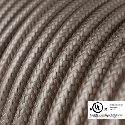 Cable eléctrico redondo en bobina de 45.72 mts (150 pies) RM27 Efecto Seda Cipria - Homologado UL