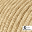 Cable eléctrico redondo en bobina de 45.72 mts (150 pies) RN06 Jute - Homologado UL