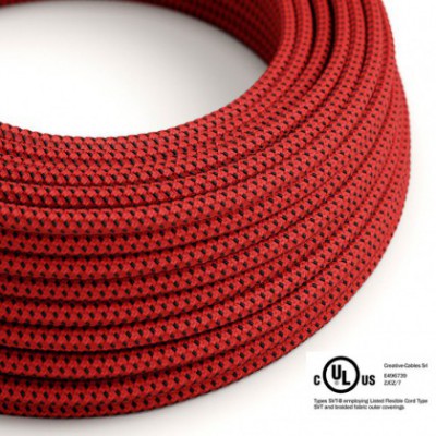 Cable eléctrico redondo en bobina de 45.72 mts (150 pies) RT94 Efecto Seda Red Devil - Homologado UL