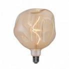 Led Gold Bumped Light Bulb Globe G180 Spiral Filament 5W 250Lm E27 2000K Dimmable