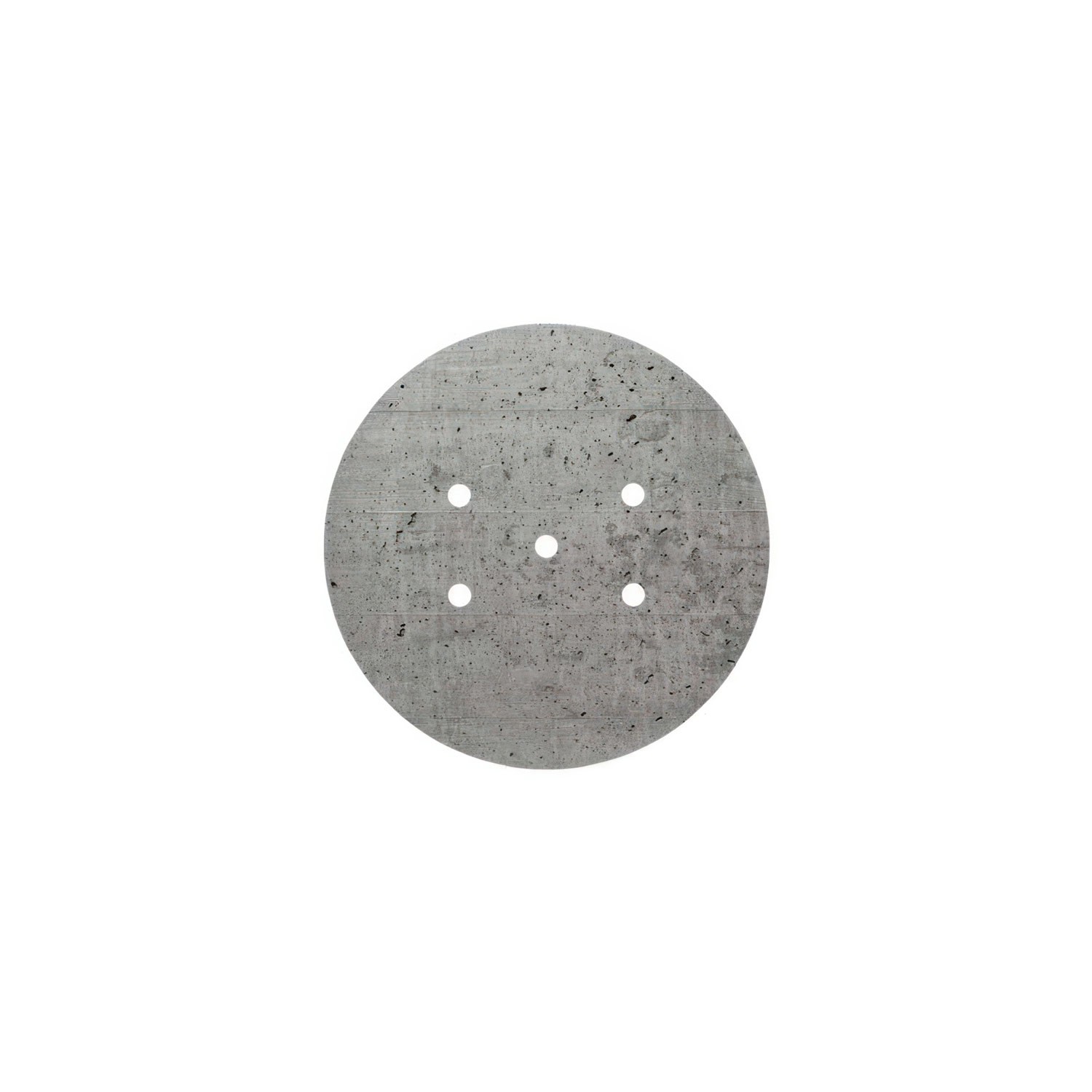 200 mm diameter round pre-drilled Panel for Rose-One System