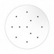 400 mm diameter round pre-drilled Panel for Rose-One System