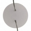 Round Rose-One 2-hole and 4 side holes ceiling rose Kit, 200 mm