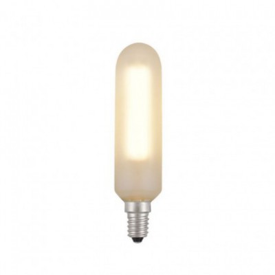 Tubular LED Light Bulb, satin white - E14 4W 400Lm 2700K Dimmable