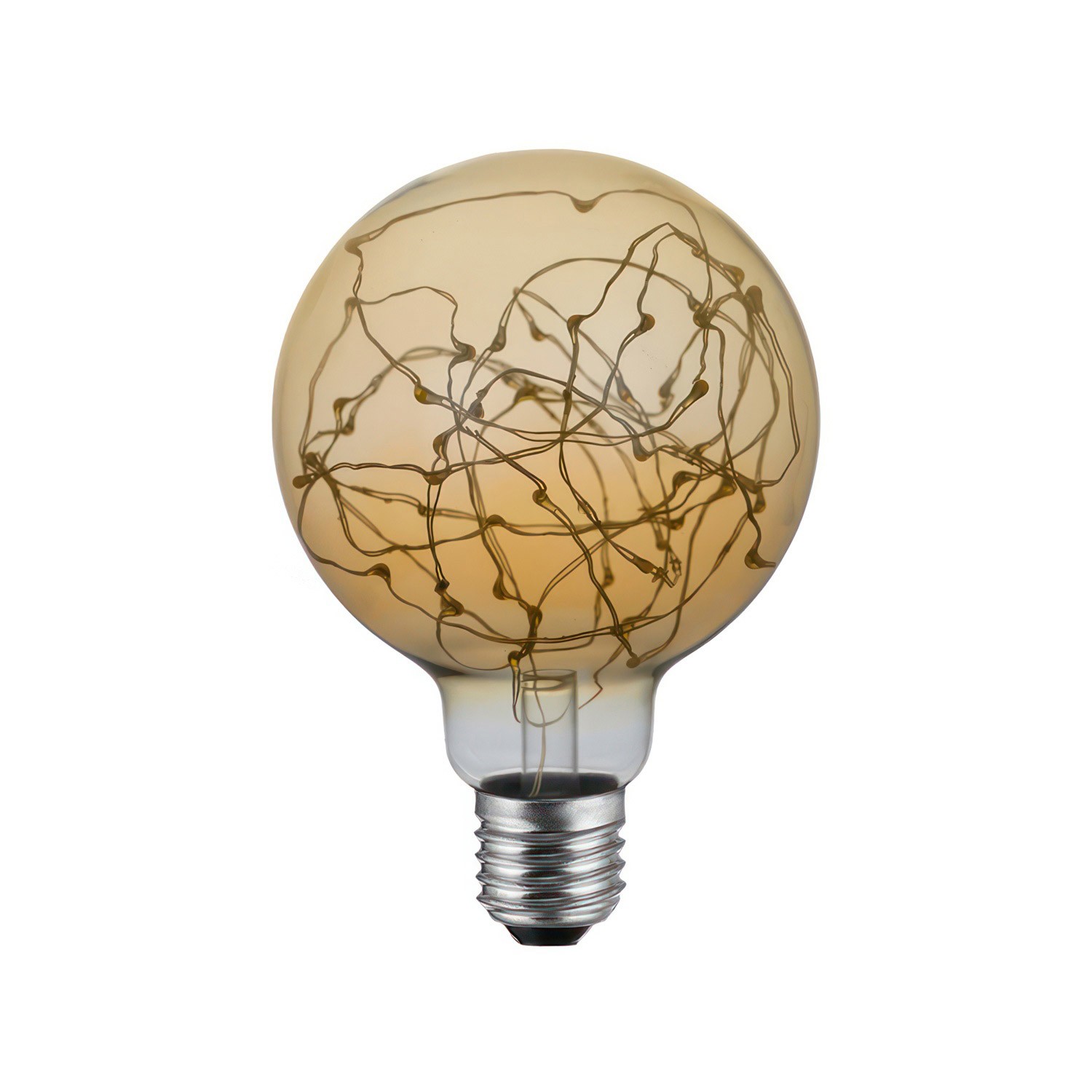 LED Globo G95 Light Bulb - A thousand Lights Gold 2W 40Lm E27 2000K