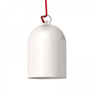 Mini Bell XS ceramic lampshade for suspension - Made in Italy