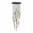 Made in Italy suspension with 15 pendants complete with P-Light, and 400 mm Rose-One ceiling rose
