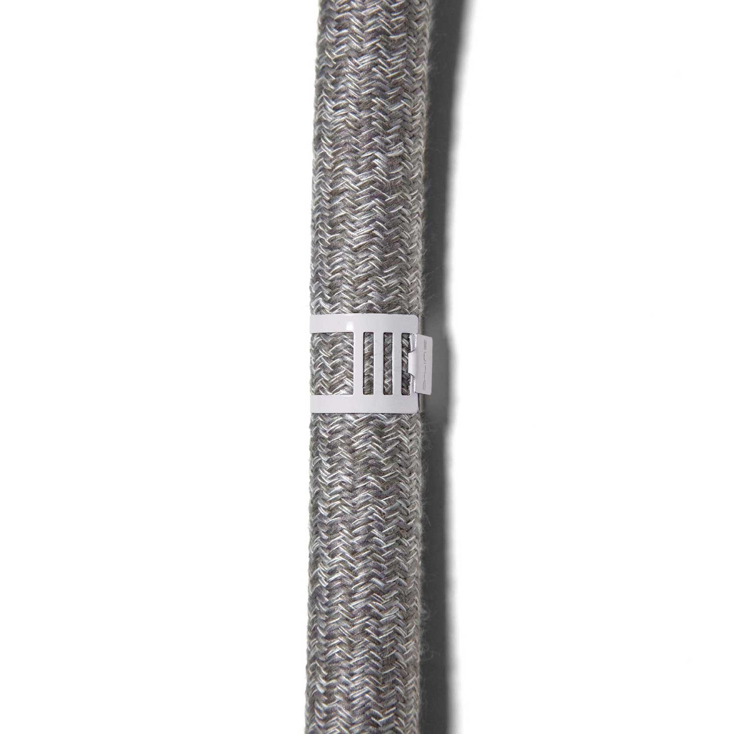 Clip de cable ajustable de metal blanco para Creative-Tube