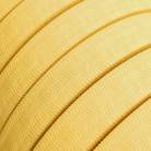 Cable eléctrico para guirnalda revestido en tejido Amarillo CM10