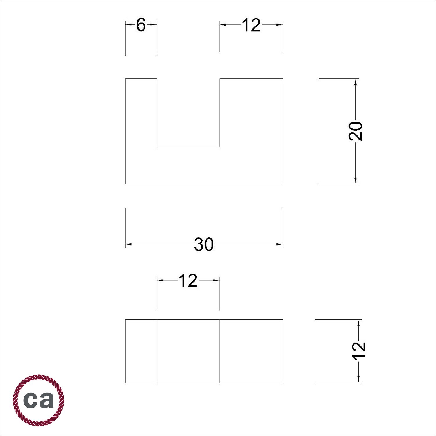 Kit pies de madera, soporte para lámparas de mesa