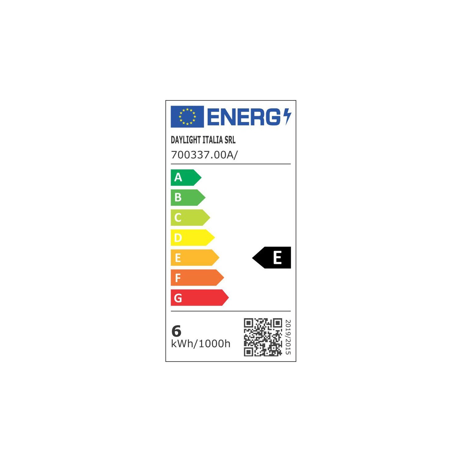 Bombilla LED Oliva Clear 6W 806Lm E14 2700K