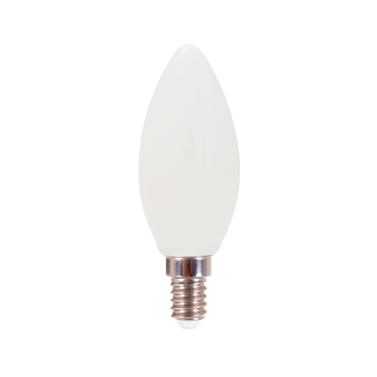 Bombilla Filamento LED Oliva Blanco Leche 6W 806Lm E14 2700K