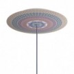 Round XXL Rose-One 1-hole and 4 side holes ceiling rose kit, 400 mm - PROMO