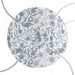 Round XXL Rose-One 5-hole and 4 side holes ceiling rose kit, 400 mm - PROMO