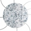 Round XXL Rose-One 9-hole and 4 side holes ceiling rose kit, 400 mm - PROMO