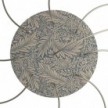 Round XXL Rose-One 9-hole and 4 side holes ceiling rose kit, 400 mm - PROMO