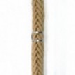 SnakeBis Cuerda - Lámpara enchufable con cable de yute y enchufe de 2 clavijas