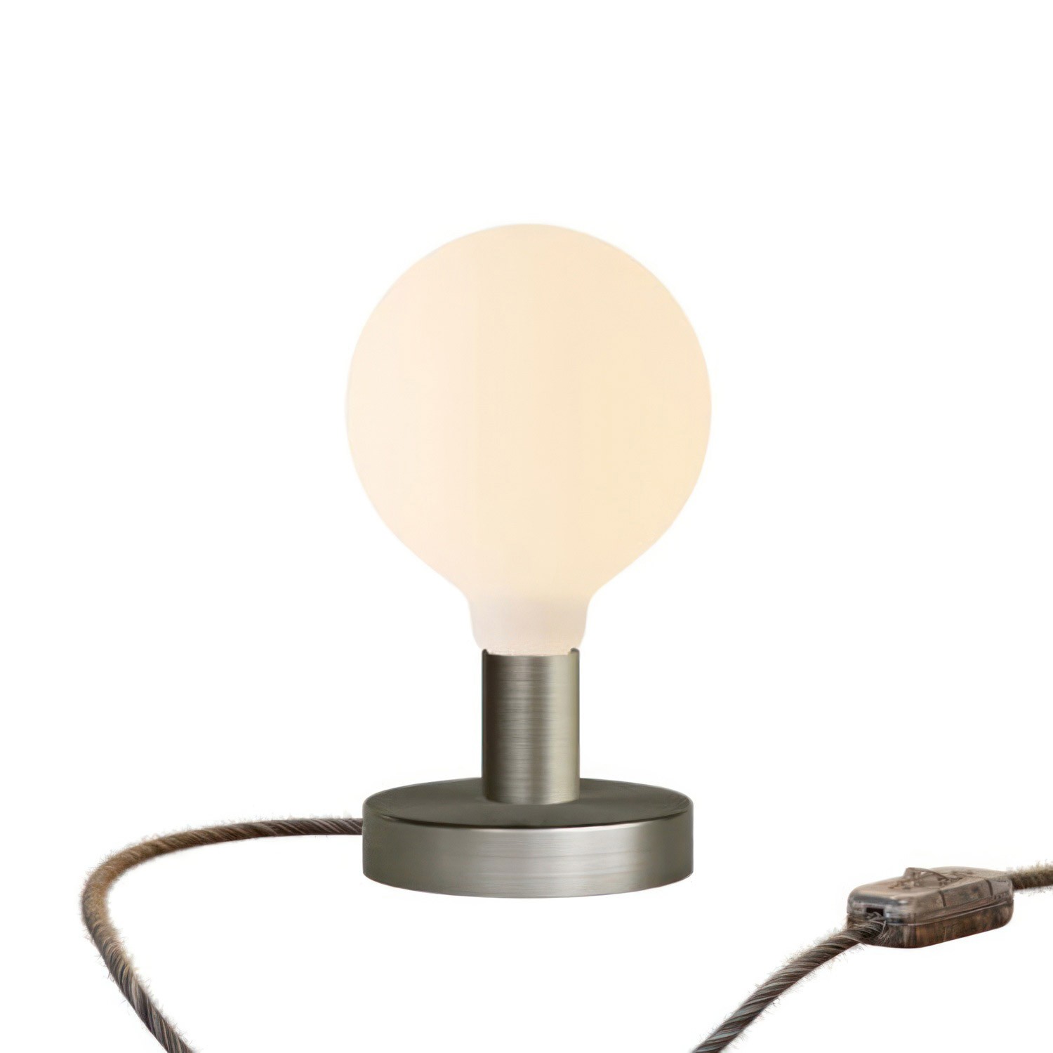 Lámpara de mesa de metal Posaluce Globo con clavija de 2 polos
