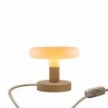 Lámpara de mesa de madera Posaluce Dash con clavija de 2 polos