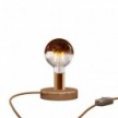 Posaluce Half Cup Metal Table Lamp with two-pin plug