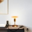 Lámpara de mesa metálica Alzaluce Dash con clavija de 2 polos