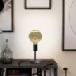 Alzaluce Globe Floating Metal Table Lamp with two-pin plug