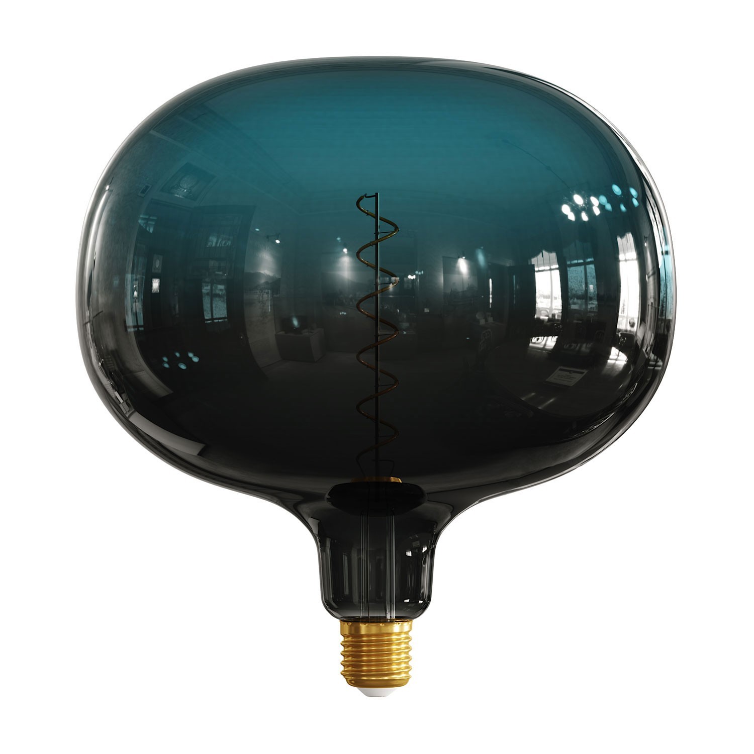 Posaluce Cobble Metal Table Lamp with UK plug