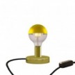Posaluce Half Cup Metal Table Lamp with UK plug