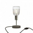 Lámpara de mesa de metal Alzaluce Tiche con clavija inglesa