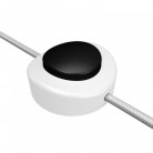 Inline single-pole foot switch Creative Switch white