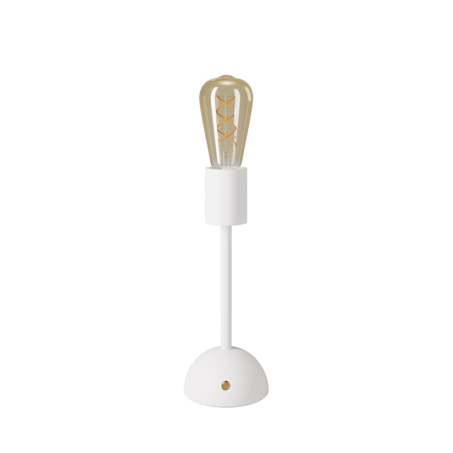 Lámpara portátil recargable Cabless02 con bombilla Edison dorada