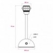 Portable and rechargeable Cabless12 Lamp Base suitable with lampshade