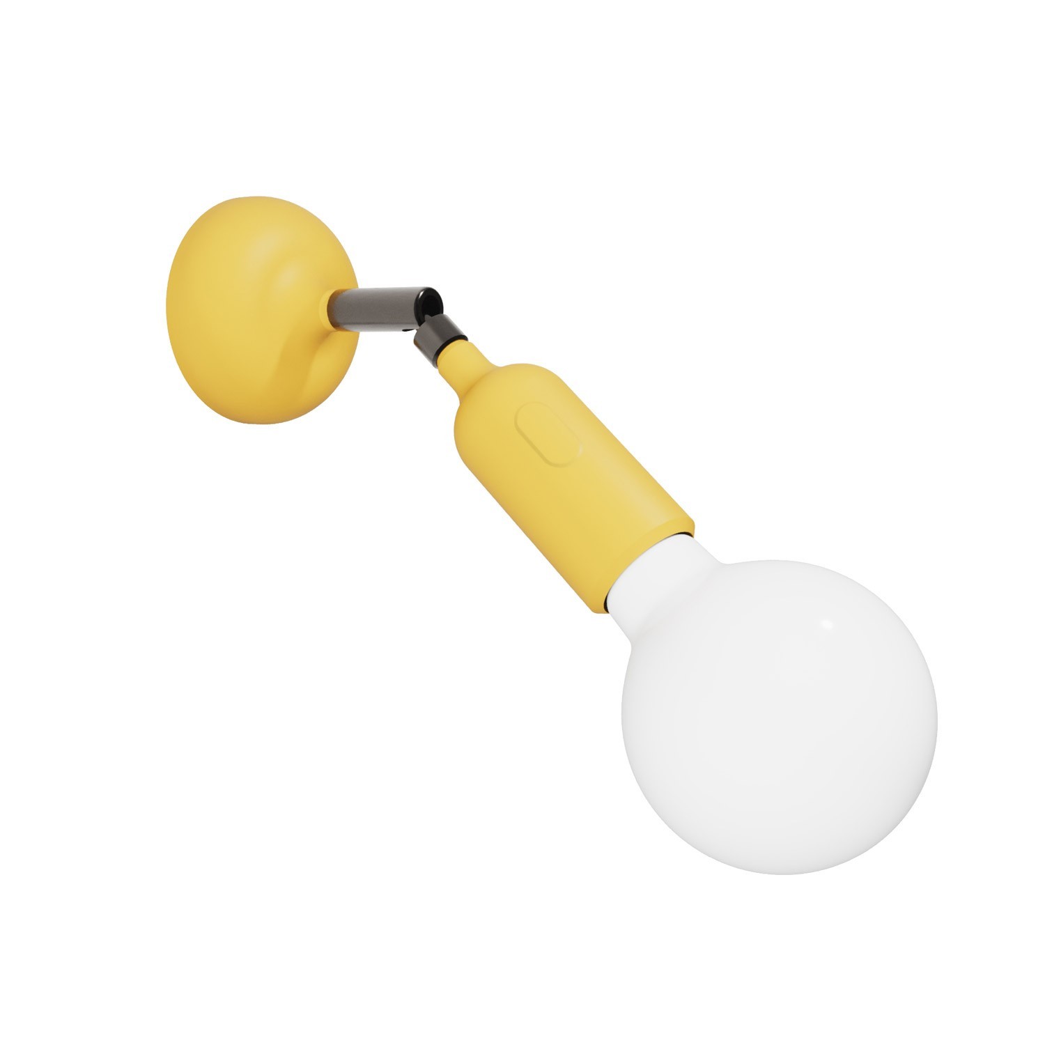 Lámpara Fermaluce de silicona con articulación y con interruptor incorporado