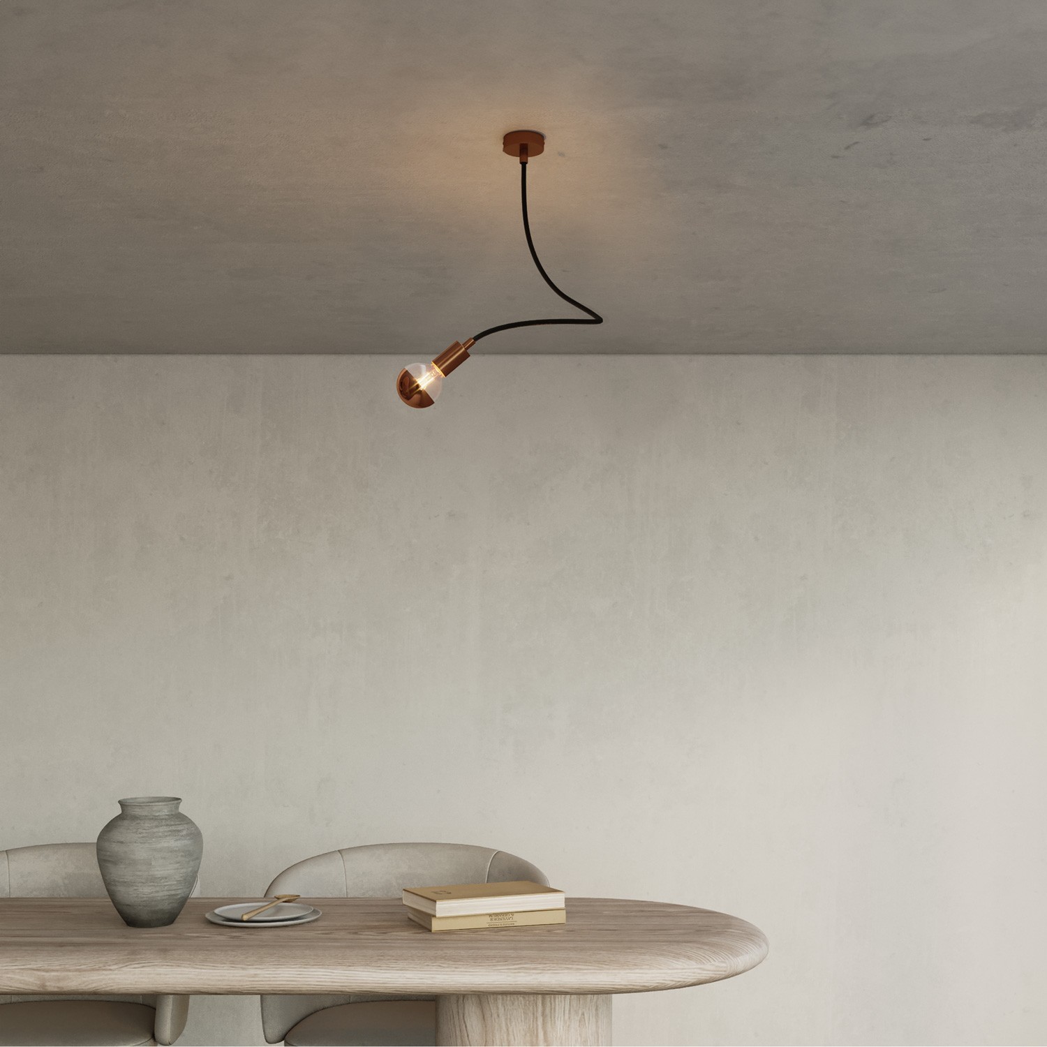 Lámpara de techo o de pared Creative Flex 60 cm