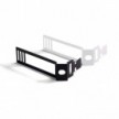 Metal cable tie clip for 24mm diameter rope cable