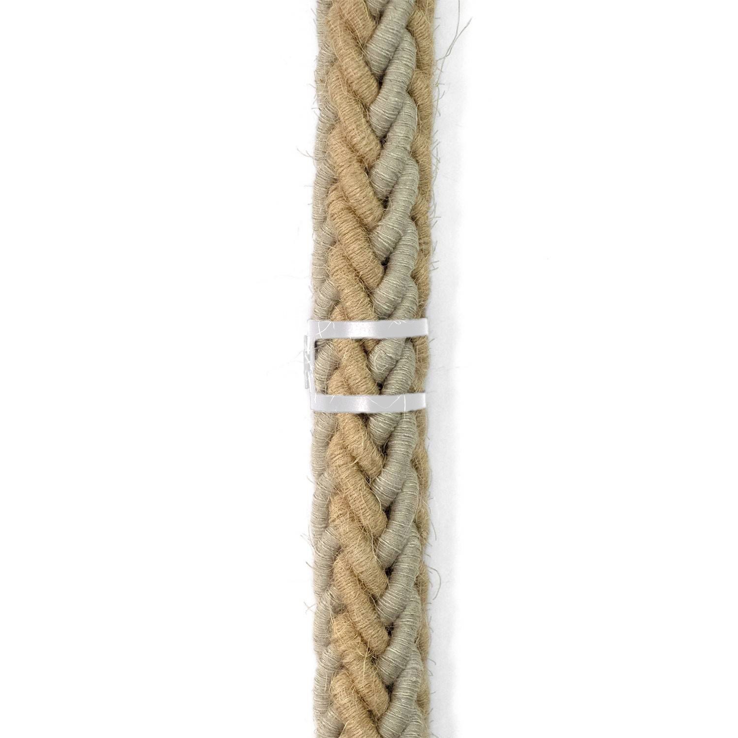 Clip de sujeción de cable metálico para cordón de 30 mm de diámetro