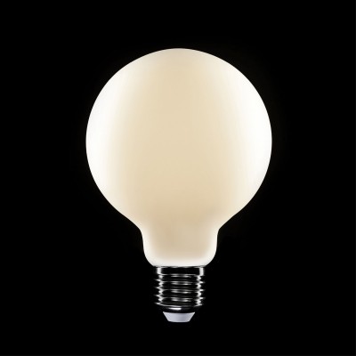 LED Porcelain Effect Light Bulb CRI 95 G95 7W 640Lm E27 2700K Dimmable - P03