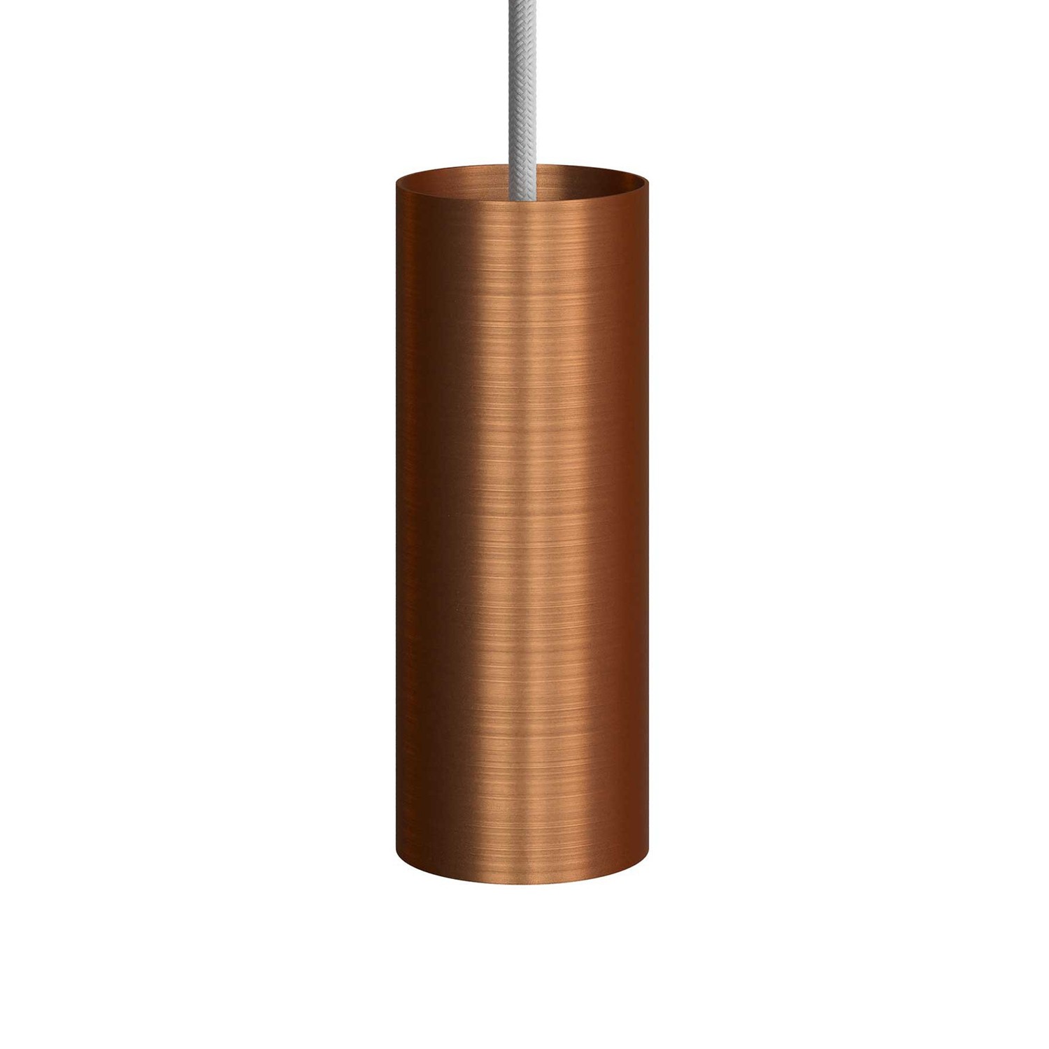 Tub-E14, tubo de metal para foco con portalámparas doble arandela E14