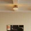 Wall lamp with mini smoky Ghost bulb