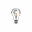 Bombilla LED Media Esfera Gota Plateada A60 7W 650Lm E27 2700K Regulable - A02