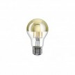 Bombilla LED Media Esfera Gota Dorada A60 7W 650Lm E27 2700K Regulable - A12