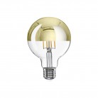 Bombilla LED Media Esfera Globo Dorada G95 7W 650Lm E27 2700K Regulable - A14