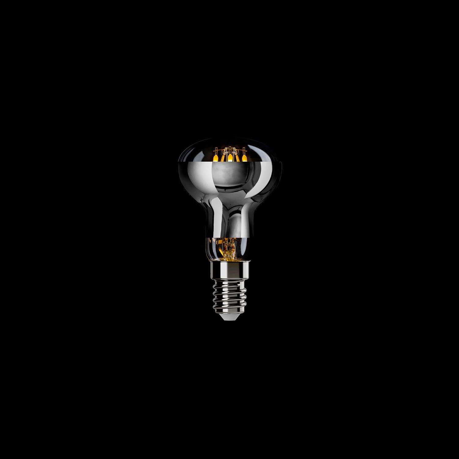 Bombilla LED Plata Espejo R50 4W 470Lm E14 2700K Regulable - A06